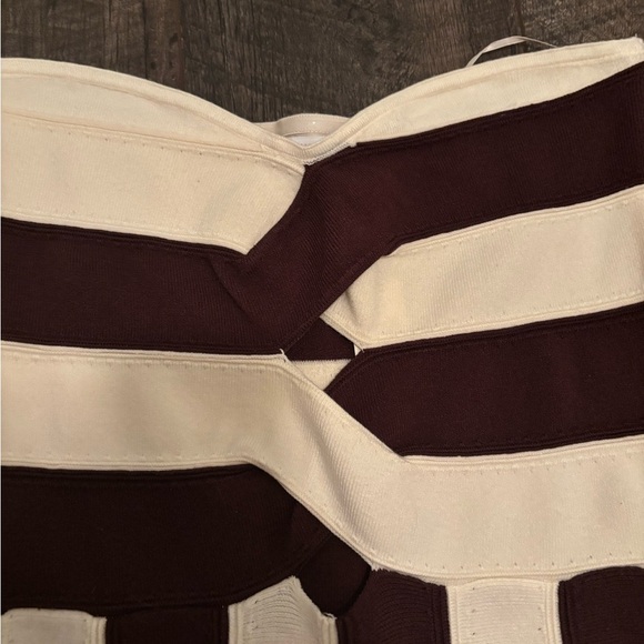 Celandine Anthropologie Strapless Cutout Knit Midi Dress - Picture 5 of 6